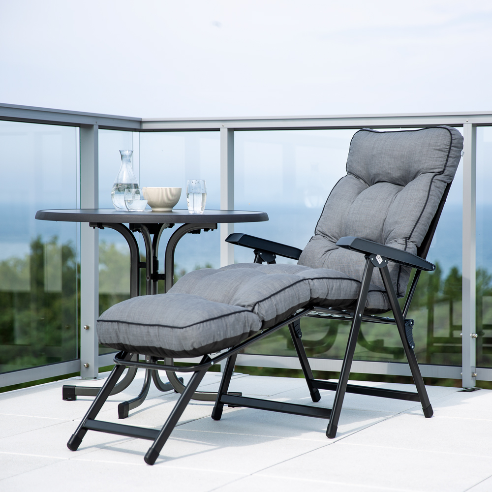 Liegestühle für Terrasse, Balkon, Strand klappbarDAJAR.de