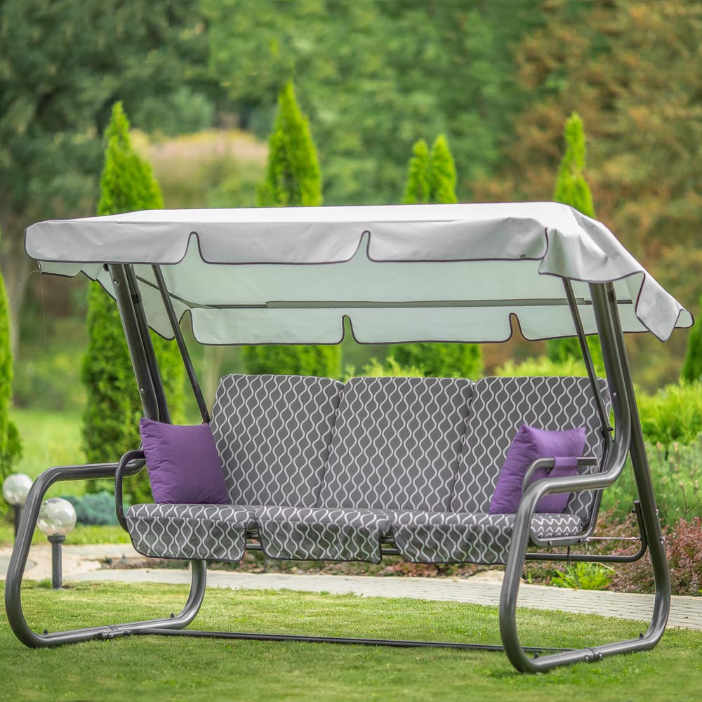 AuflagenSet Rimini / Venezia für Hollywoodschaukel 180 cm H02806PB PATIO