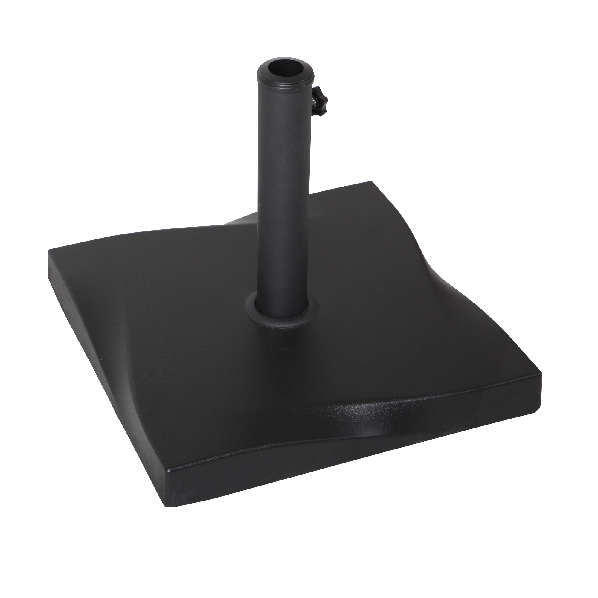 Sonnenschirmständer Beton grau 25 kg PATIO