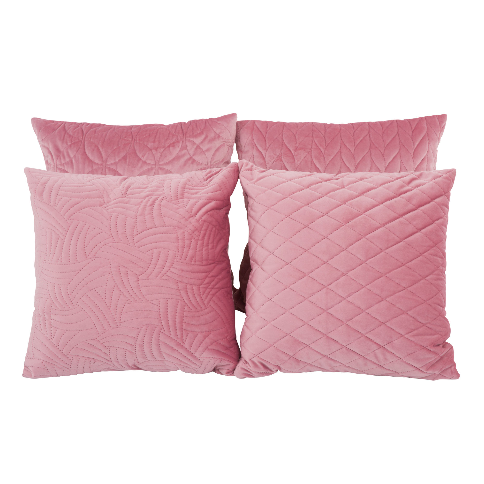 Kissenbezug Velvet Pink Arrow 45 x 45 cm MY HOME
